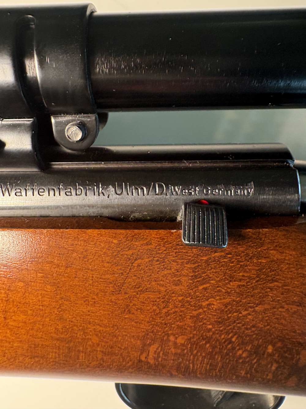 VINTAGE ANSCHUTZ MODEL 1400 .22LR W/ANSCHUTZ 4X SCOPE *LIKE NEW-img-42