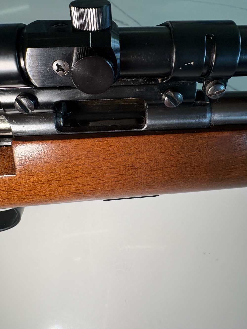 VINTAGE ANSCHUTZ MODEL 1400 .22LR W/ANSCHUTZ 4X SCOPE *LIKE NEW-img-22