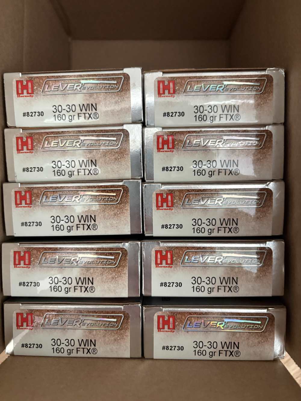 HORNADY LEVEREVOLUTION 160 GRAIN FTX FLEX 200 ROUNDS-img-0