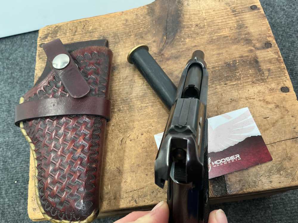 Beretta Model 1935 7.65mm –  V.T. 1957, 90% with Holster **PENNY**-img-6