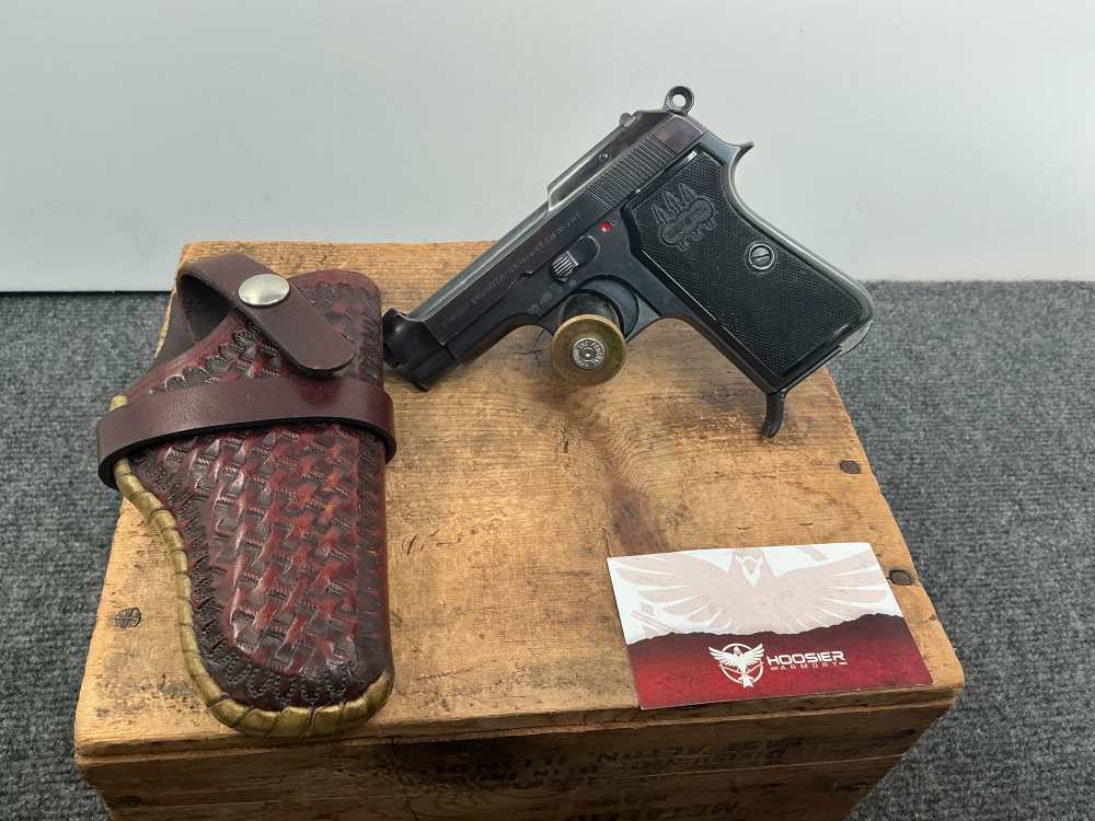 Beretta Model 1935 7.65mm –  V.T. 1957, 90% with Holster **PENNY**-img-0