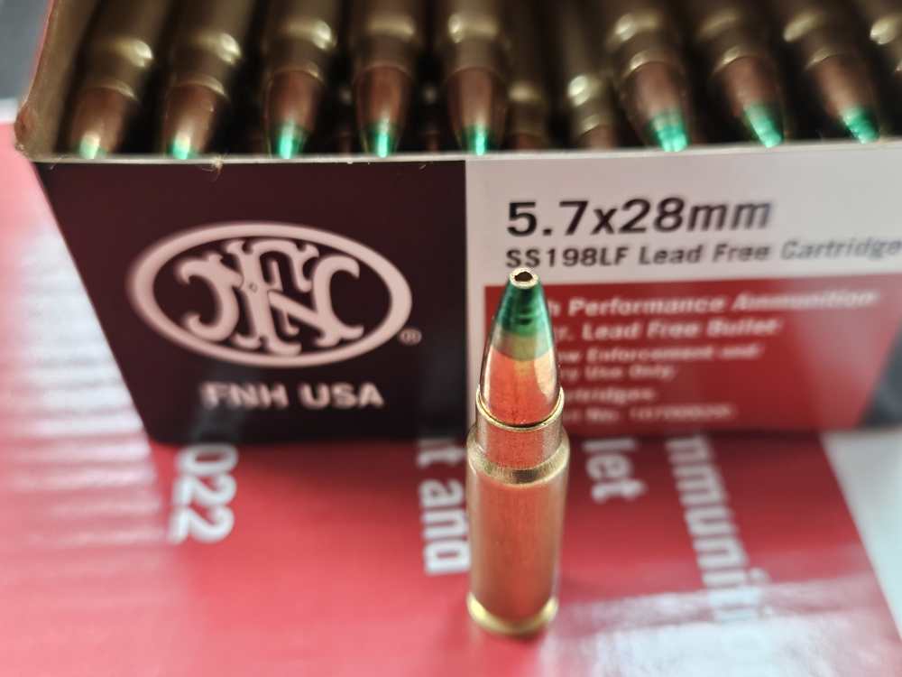FNH USA 5.7x28 SS198 LF 27Gr. 500 Round box-img-2