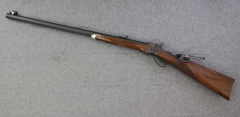 Beautiful Shiloh Sharps Model 1874 Hartford 45-70 30” heavy octagon-img-21