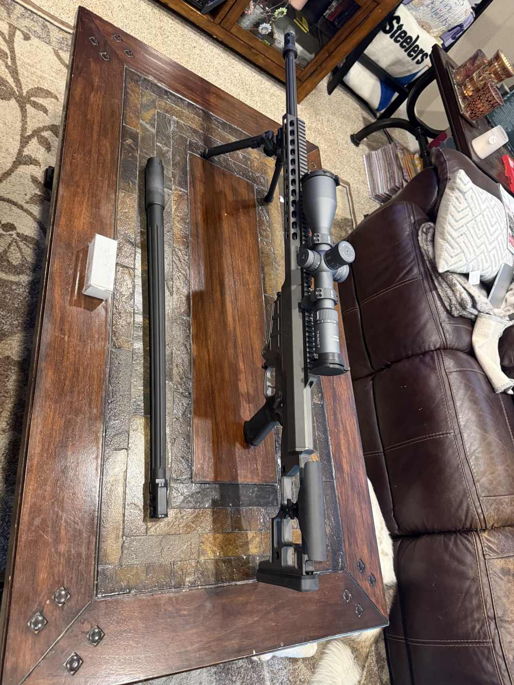 Barrett MRAD 338 Lapua Magnum and 6.5 Creedmoor barrel with bolt face-img-3