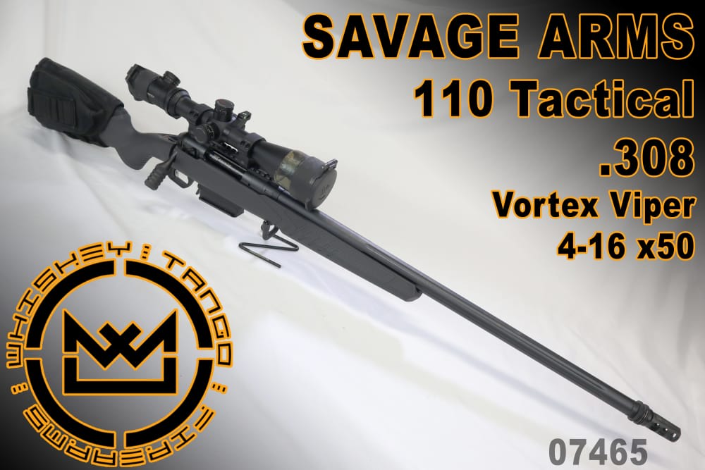 Savage 110 Hunter .308 w/ Vortex Viper PST 4-16 EBR-1 Reticle-img-0