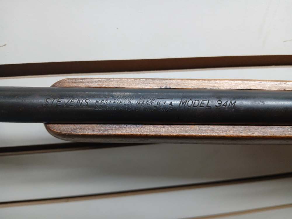 Stevens / Savage, Model 34M, .22 wmr. cal., 1 - 5rd mag, Used-img-10