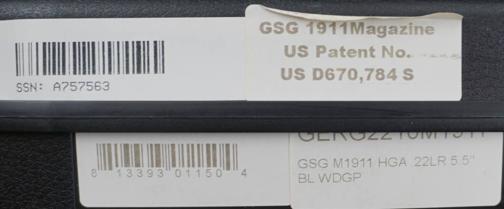 ATI / GSG 1911-22 Black 22lr 5" Threaded No Reserve 1¢ Start-img-23