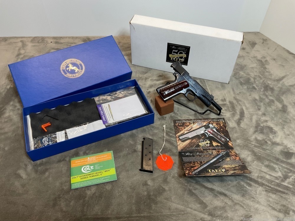 Colt 1911 Government, Series 70 TALO(104 of 300) .45ACP - Ray Armand 50th-img-12