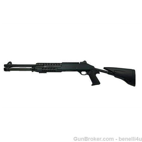 NIB Benelli M4 Tactical 5 Position Stk 7 Rd GRNS MLOK 11732-img-0