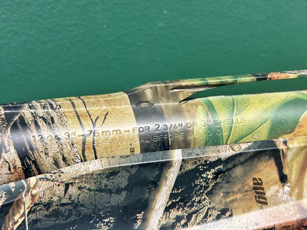 Benelli Vinci 12 ga Semi Auto Shotgun Realtree Camo 26" Missing Buttpad-img-6