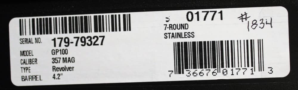 RUGER GP100 357 MAG 7 SHOT S/S NIB-img-9