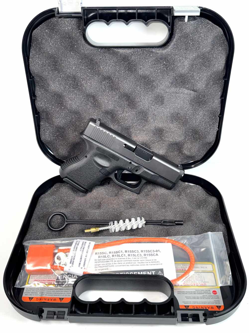 GLOCK 26 GEN3 9MM SUBCOMPACT PISTOL – BOX & MANUAL • NO RESERVE!-img-0