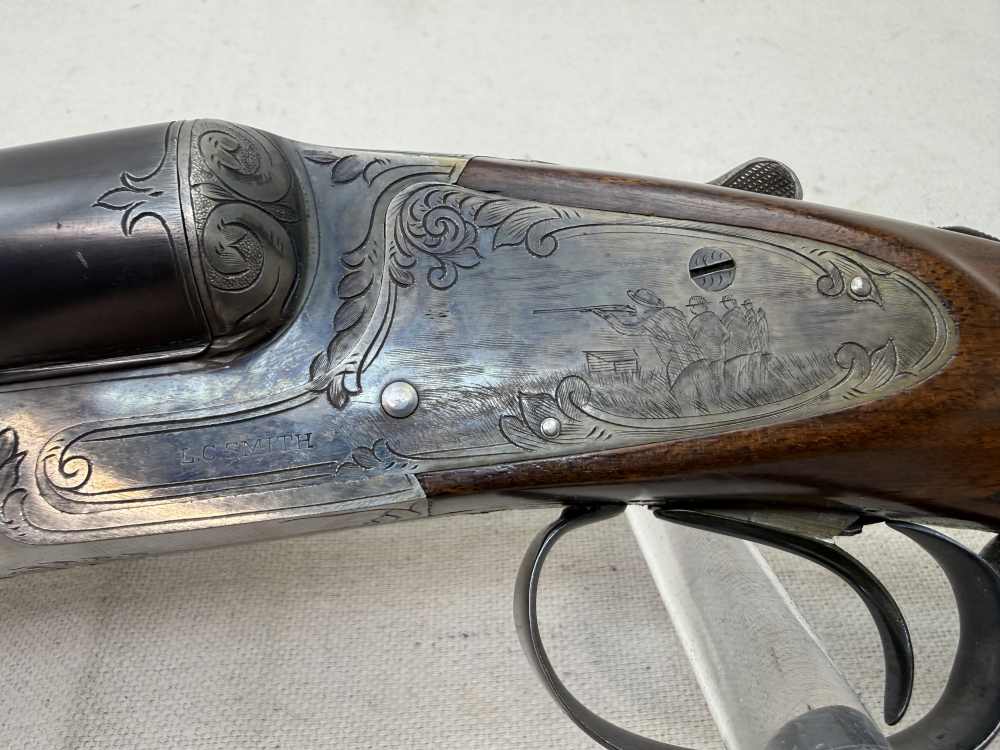 L.C. Smith Hunter Arms TE Trap Grade Shotgun 12GA Hunter 1 Trigger 1949 C&R-img-6