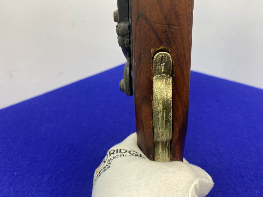 Antique Flintlock Horse/Belt Black Powder *BRASS ENGRAVED PISTOL*-img-26