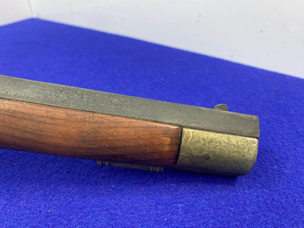 Antique Flintlock Horse/Belt Black Powder *BRASS ENGRAVED PISTOL*-img-14