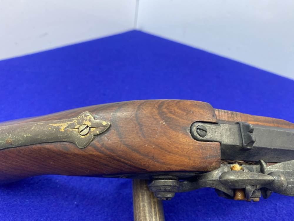 Antique Flintlock Horse/Belt Black Powder *BRASS ENGRAVED PISTOL*-img-16