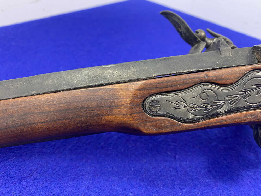 Antique Flintlock Horse/Belt Black Powder *BRASS ENGRAVED PISTOL*-img-6