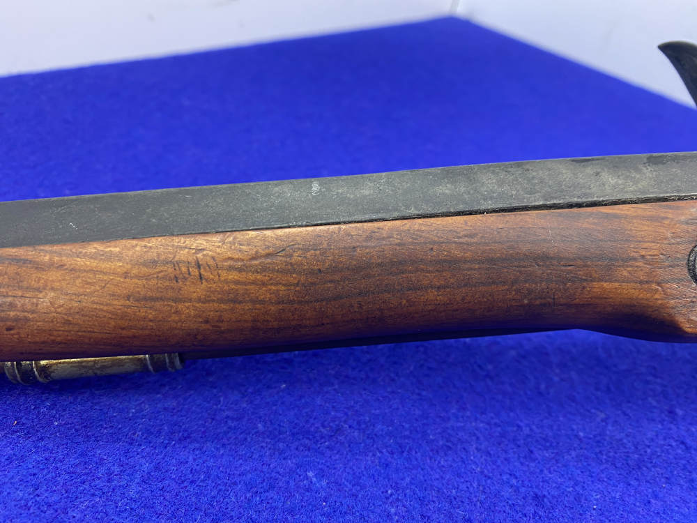 Antique Flintlock Horse/Belt Black Powder *BRASS ENGRAVED PISTOL*-img-7