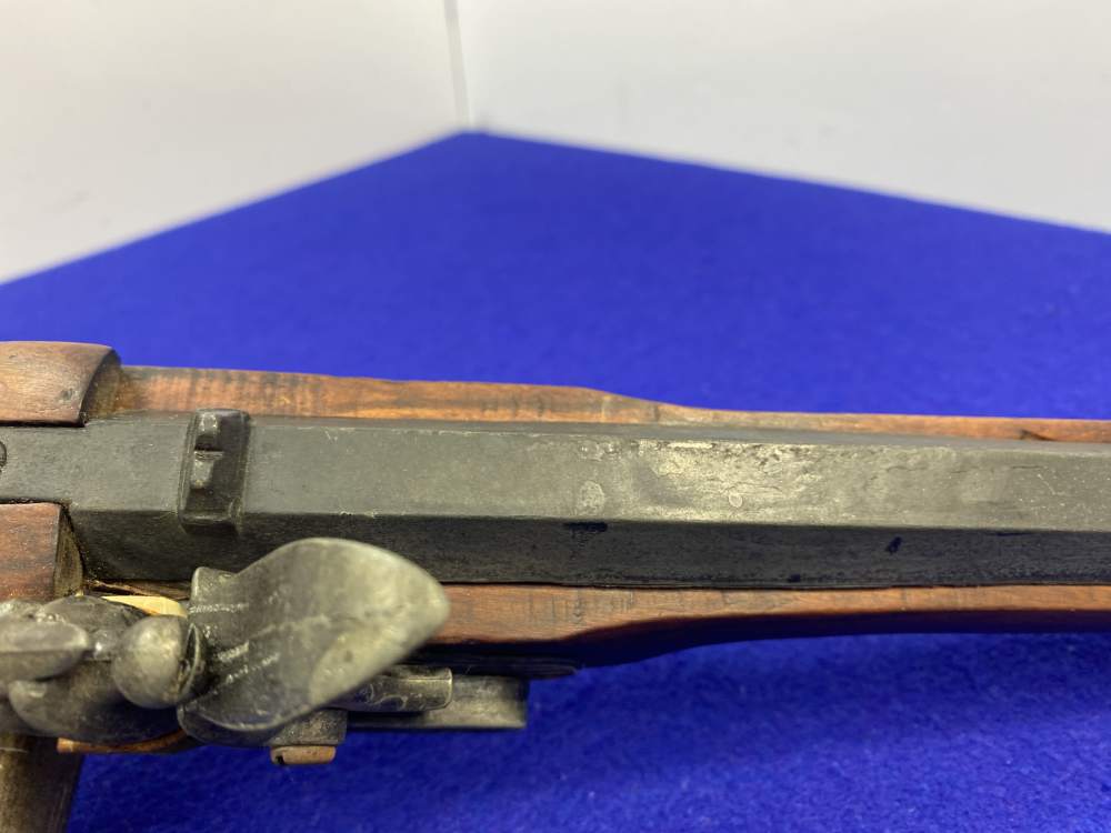Antique Flintlock Horse/Belt Black Powder *BRASS ENGRAVED PISTOL*-img-17