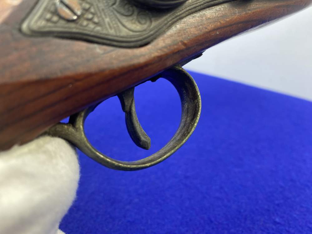 Antique Flintlock Horse/Belt Black Powder *BRASS ENGRAVED PISTOL*-img-20