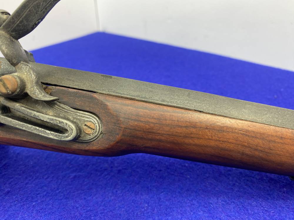 Antique Flintlock Horse/Belt Black Powder *BRASS ENGRAVED PISTOL*-img-12