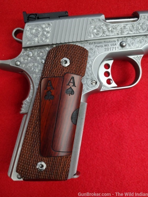 ED BROWN "PAIR OF ACES" 2 GUN SET COMMANDER  GOVERNMENT -img-12
