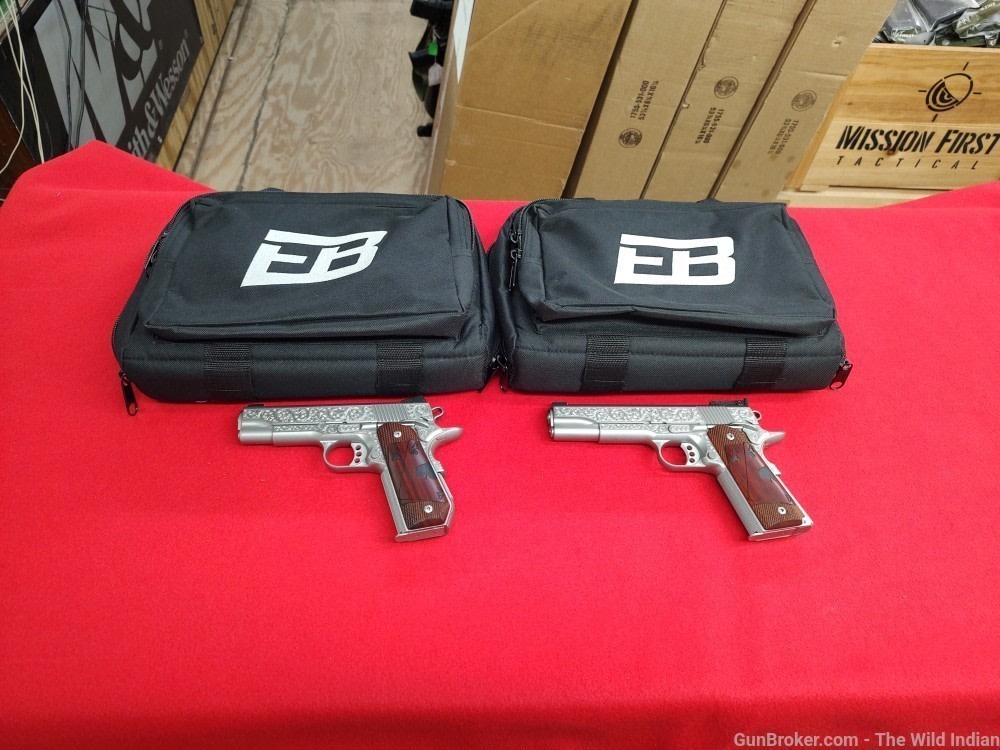 ED BROWN "PAIR OF ACES" 2 GUN SET COMMANDER  GOVERNMENT -img-8