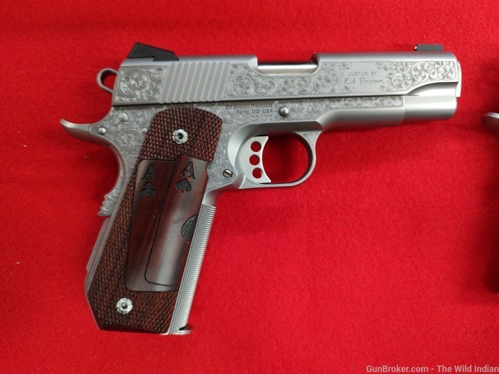 ED BROWN "PAIR OF ACES" 2 GUN SET COMMANDER  GOVERNMENT -img-2