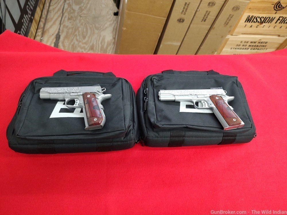 ED BROWN "PAIR OF ACES" 2 GUN SET COMMANDER  GOVERNMENT -img-7