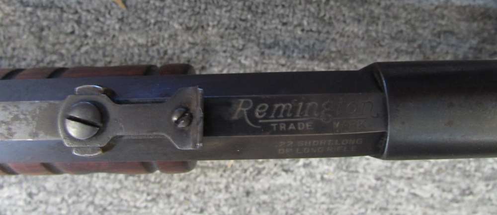 Remington model 12 C pump action 22 rifle-img-7