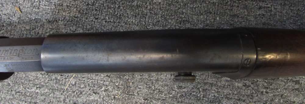 Remington model 12 C pump action 22 rifle-img-6