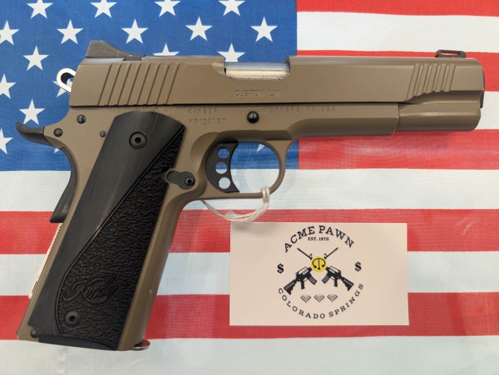 G-120125-1 KIMBER 1911 CUSTOM LW FDE 9MM-img-1