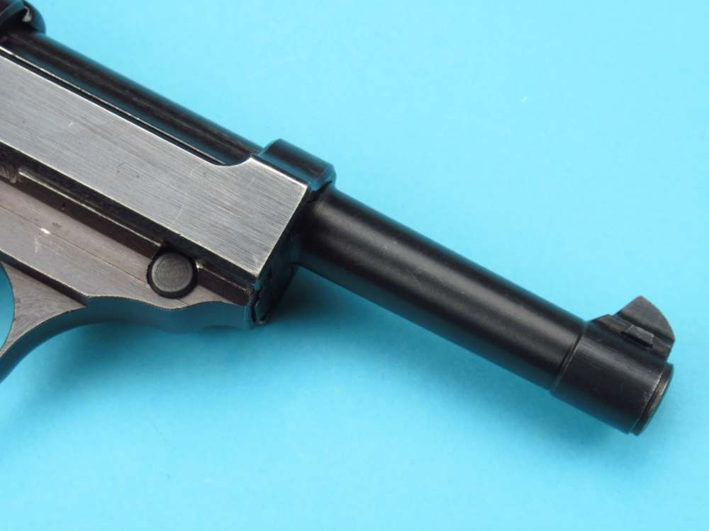 Very nice 1944 German WWII Walther P38 pistol 9mm Luger AC44 Mauser-img-41