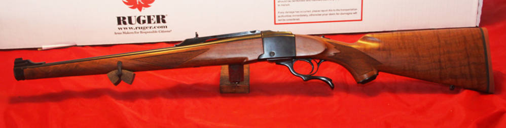 Ruger #1 International, 9.3x62, 20" Barrel, High Grade Walnut - NEW!-img-3