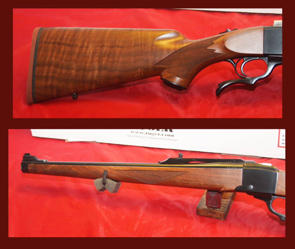 Ruger #1 International, 9.3x62, 20" Barrel, High Grade Walnut - NEW!-img-2