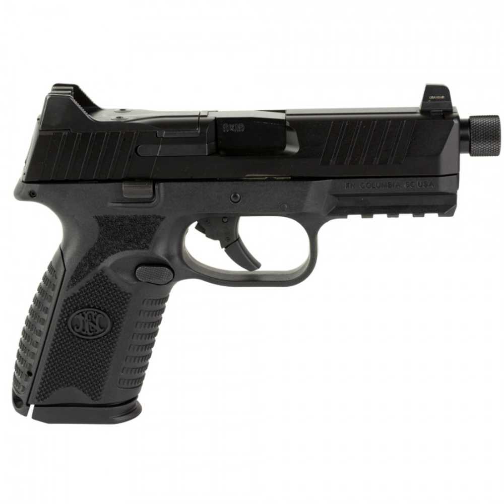 FN 509 Tactical - 4.5" Threaded Barrel (9mm) - Optics Ready - Black-img-1