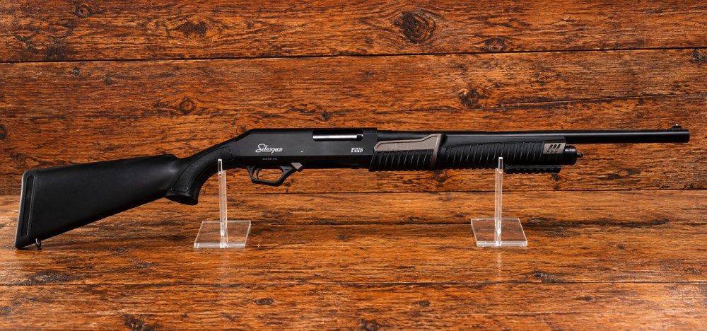 Sibergun Duello CSSP 12 Ga Pump Action 20" 5rd Black-img-0