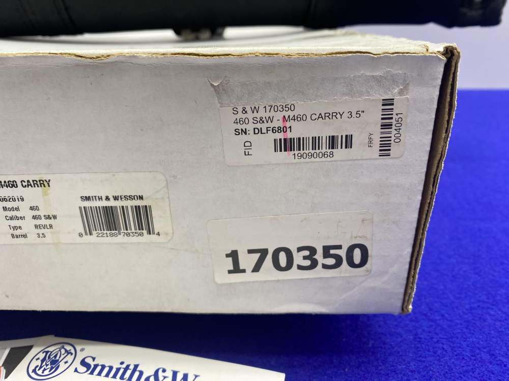 Smith Wesson M460 Carry .460 Mag Revolver 3.5" *PERFORMANCE CENTER MODEL*-img-6