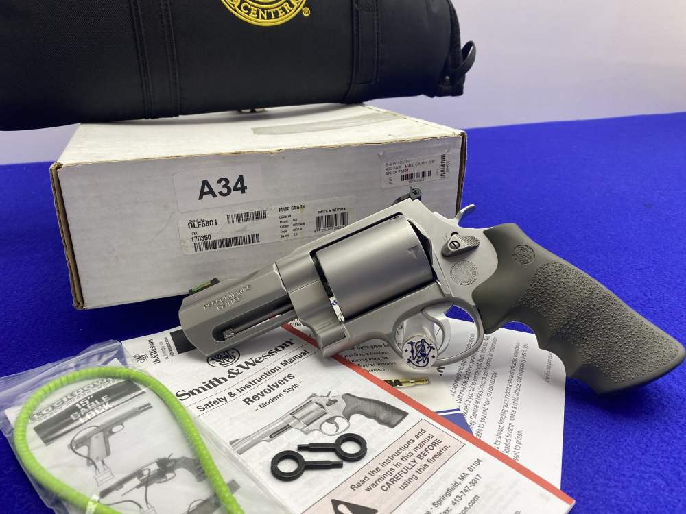 Smith Wesson M460 Carry .460 Mag Revolver 3.5" *PERFORMANCE CENTER MODEL*-img-3