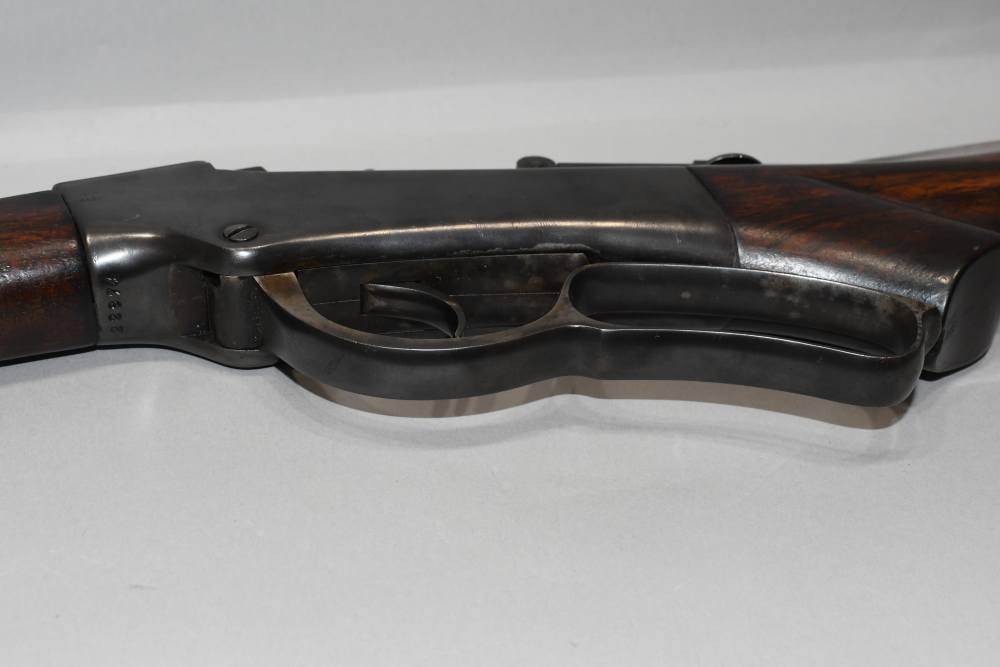 Antique JM Marlin Ballard Patent Single Shot Falling Block Rifle 38-55 Cal-img-21