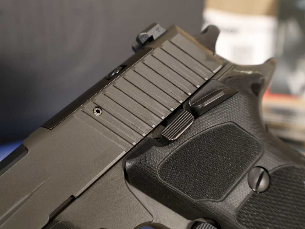 Sig Sauer P220 .45ACP 4.4" Legion Gray/SAO/X-RAY/Black G-10/3Mag/Optic Rdy-img-2
