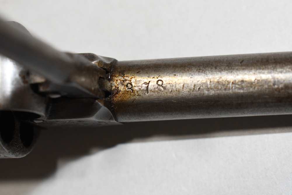 Scarce Antique Charles Warner Pocket Revolver 28 Cal 3" Late 1850's-img-19