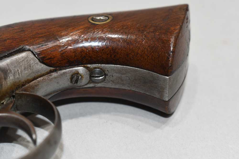 Scarce Antique Charles Warner Pocket Revolver 28 Cal 3" Late 1850's-img-15