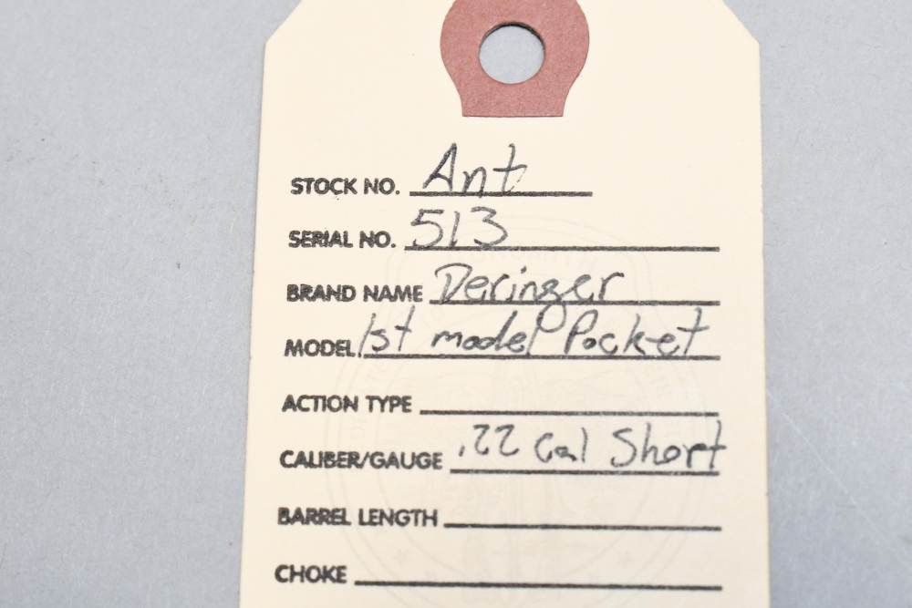 Scarce 1st Model Deringer 22 Short RF Pocket Revolver 1 Of About 400-img-1