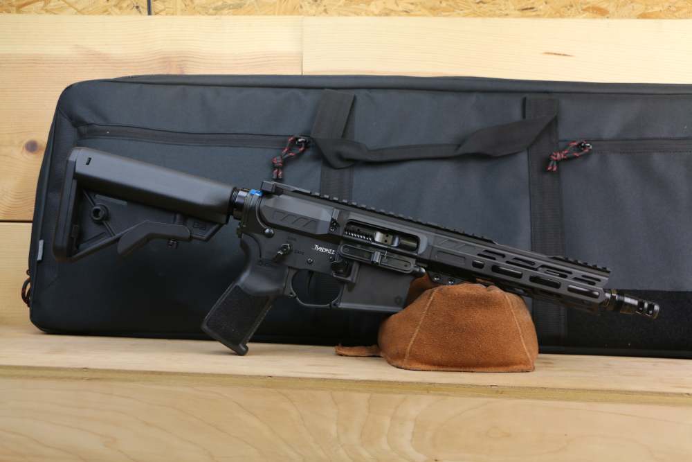 CMMG Zeroed MK4 Banshee SBR 30A8D0F-AB, 8", 300 BLK, Black, 30 Rds, NIB-img-1