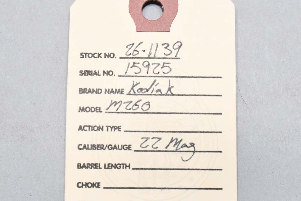 Kodiak 260 Semi Auto Rimfire Rifle 22 WMR 22" Bbl Cutaway Display READ-img-1