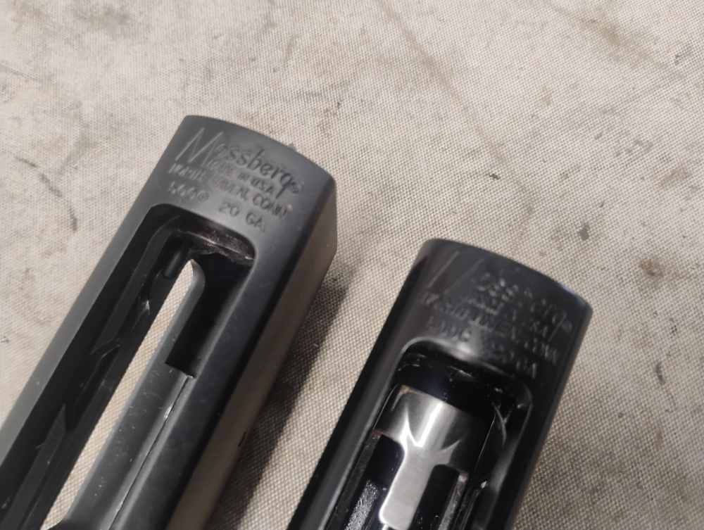 mossberg 500 C 20 gauge receiver lot 2x pair gunsmith project action-img-5