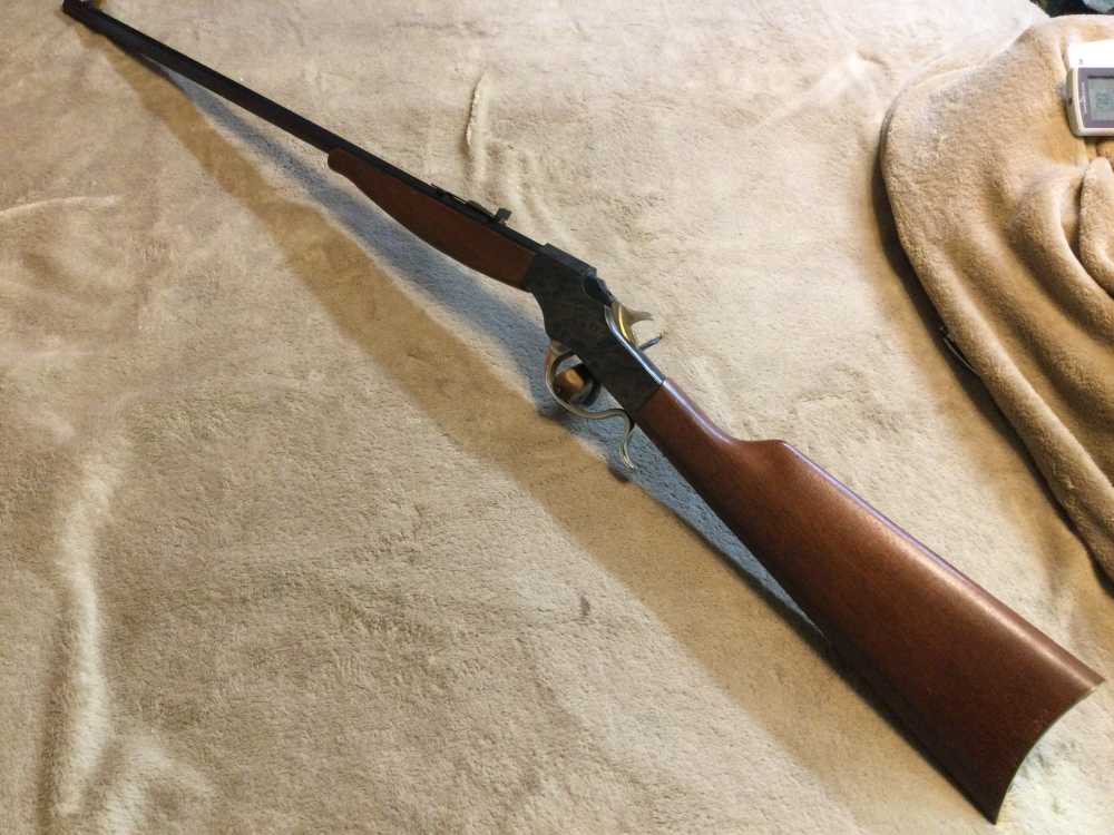 STEVENS MODEL 71 COMMEMORATIVE SINGLE SHOT FALLING BLOCK RIFLE in .22 RF-img-1