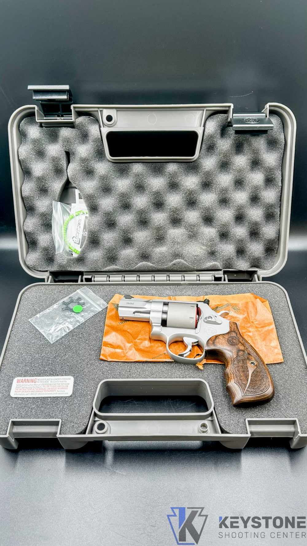 Like New Smith & Wesson 986 9mm 2.5" Revolver w/ Original Box/Moon Clips-img-20