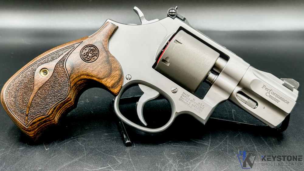 Like New Smith & Wesson 986 9mm 2.5" Revolver w/ Original Box/Moon Clips-img-11